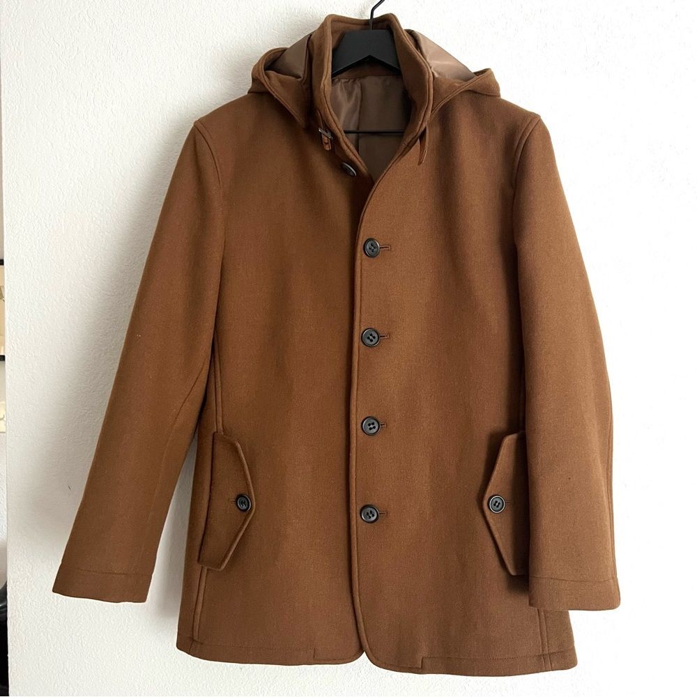 Journal Standard Japan Women’s Wool Coat Size L Camel Brown